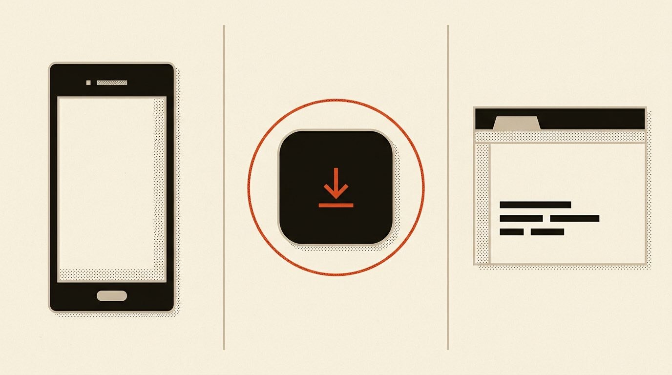 Application mobile : native, PWA ou web — comment choisir ?