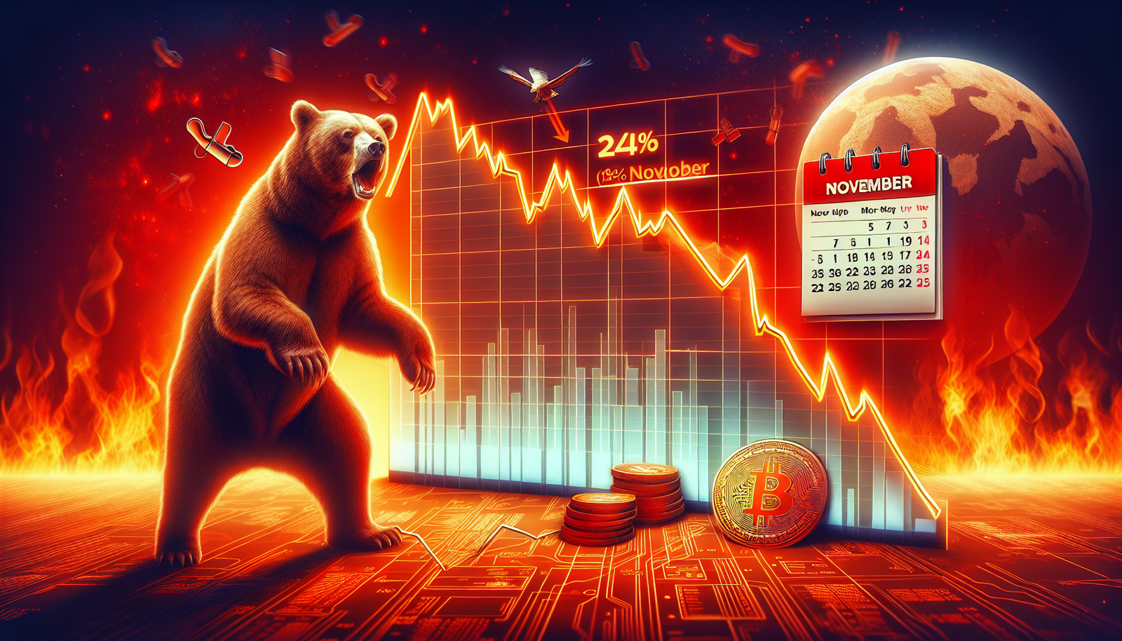 Bitcoin -24% en novembre 2025 : le crash qui efface tout