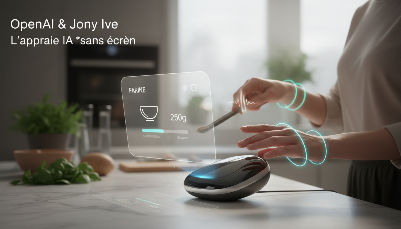 OpenAI et Jony Ive : Leur appareil IA *sans écran* va-t-il vraiment changer nos vies ?