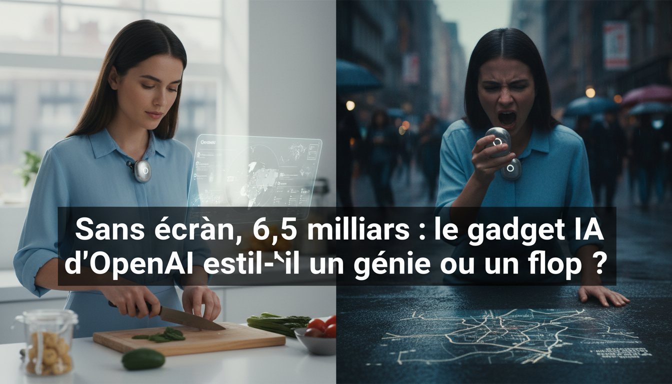 Sans écran, 6,5 milliards : le gadget IA d’OpenAI est-il un génie ou un flop ?