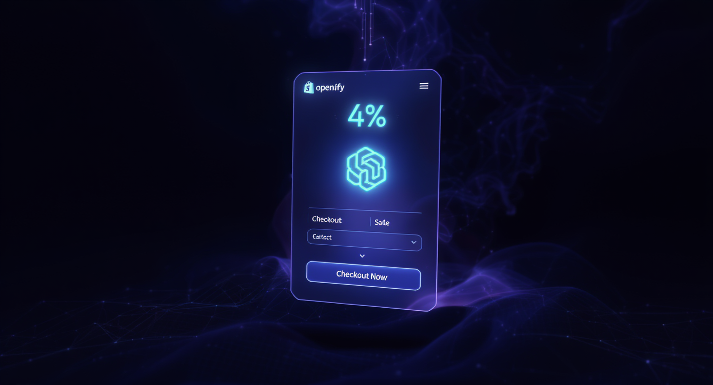 OpenAI ponctionne 4% sur tes ventes Shopify : comment réagir ?
